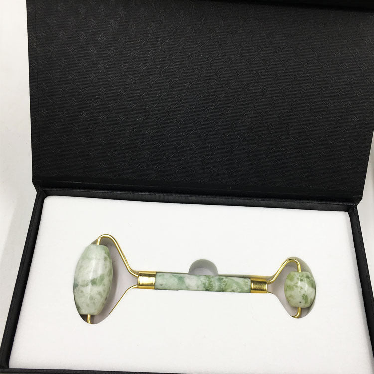 Jade Beauty Device Roller Xiuyu Double-headed Facial Massage Stick Jade Roller Jade Beauty Device Roller Xiuyu Double-headed Facial Massage Stick Jade Roller
